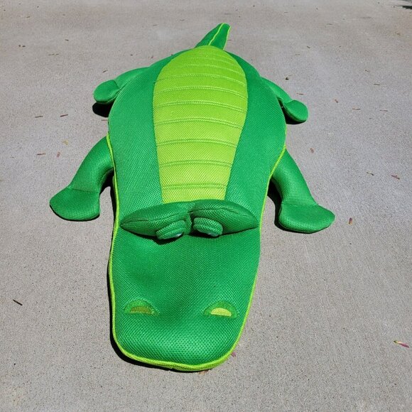 Big Joe Pool Petz Alligator Megahh Water Float Raft Crocodile Summer Toy 57" - Picture 2 of 10